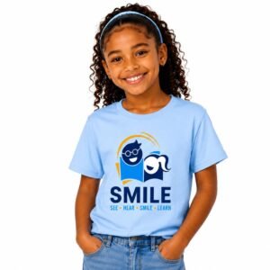 Royal Blue SMILE T-Shirt